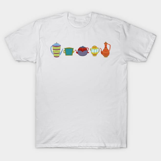 Tea Time T-Shirt by Art by Angele G